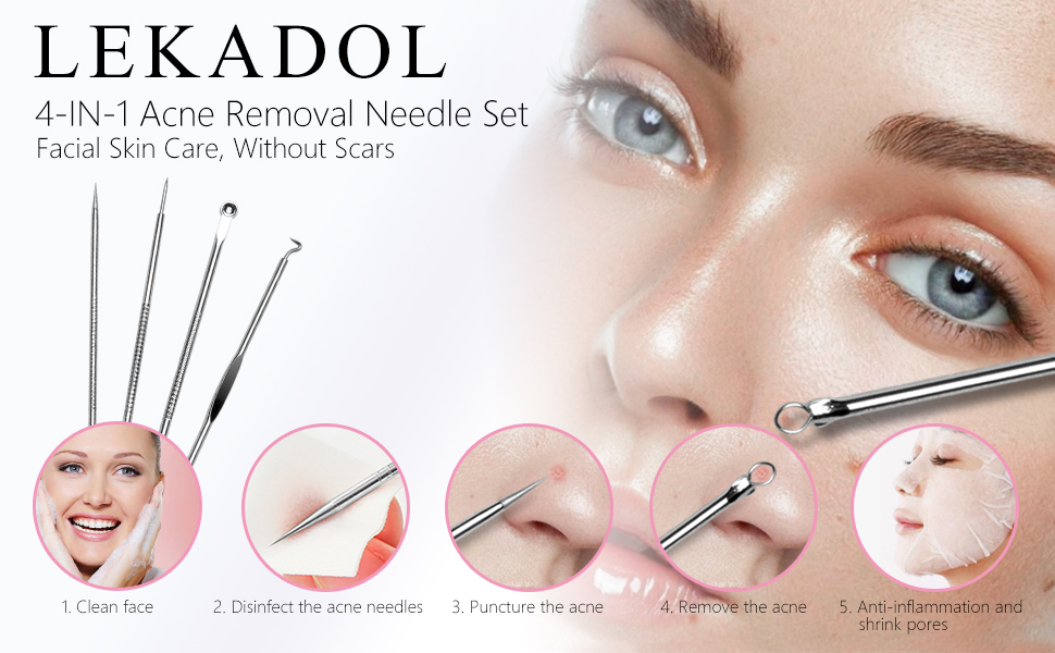 LEKADOL-Acne-Needle-Set-Blackhead-Pimple-Acne-Whitehead-Removal-Needle-Kit-Acne-Treatment-Tool-Stain-B23001